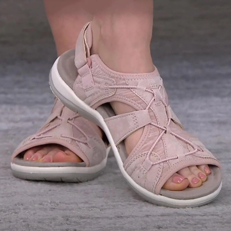 Olivia | Open Toe Round Sandals
