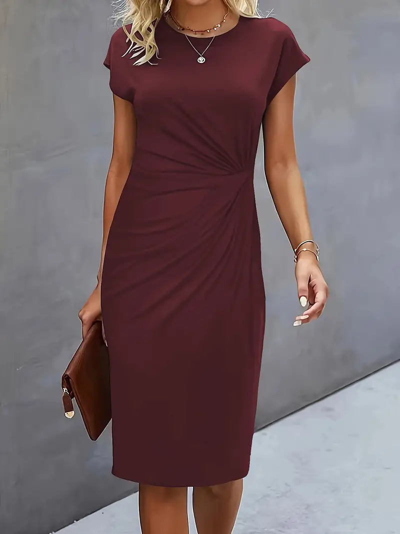 Mae | Elegant Women's Scoop Neck Dress