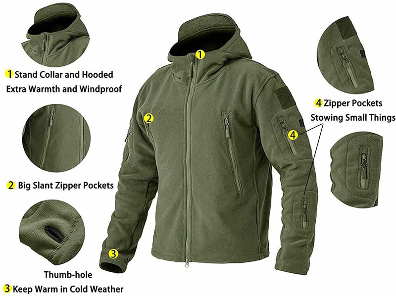 Torben | Windproof Outdoor Fleece Jacket