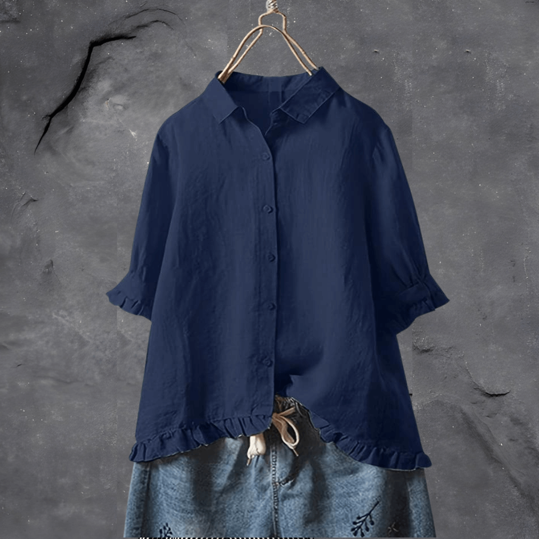 Mila | Elegant Lightweight Cotton Shirt