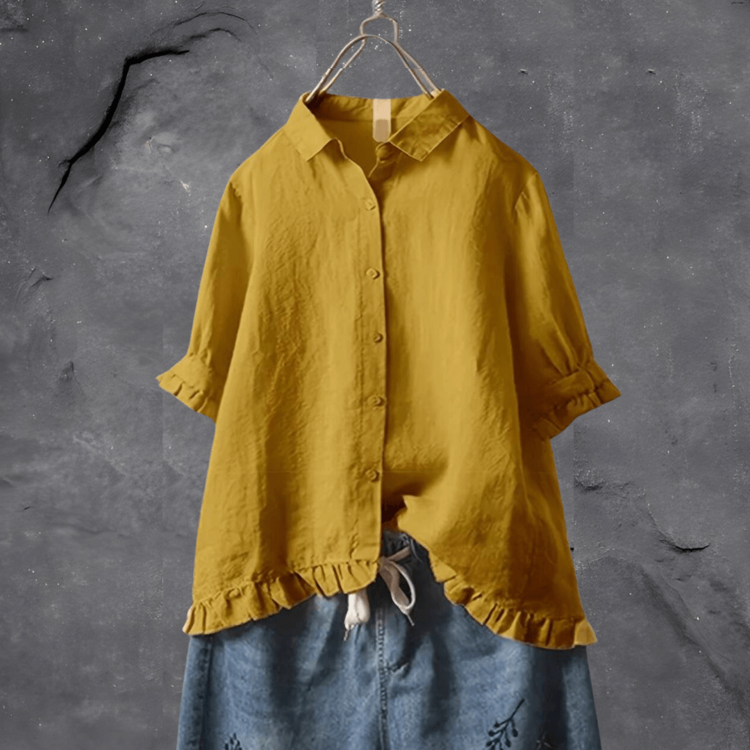 Mila | Elegant Lightweight Cotton Shirt