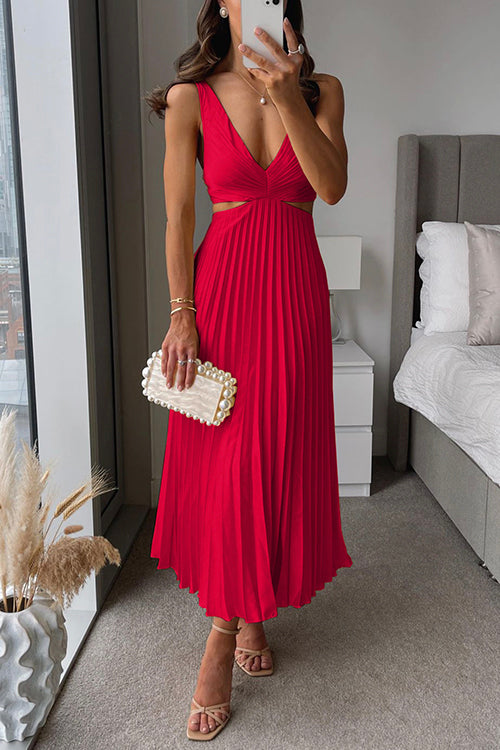 Leah | Radiant Twist Dress for Wedding Guest