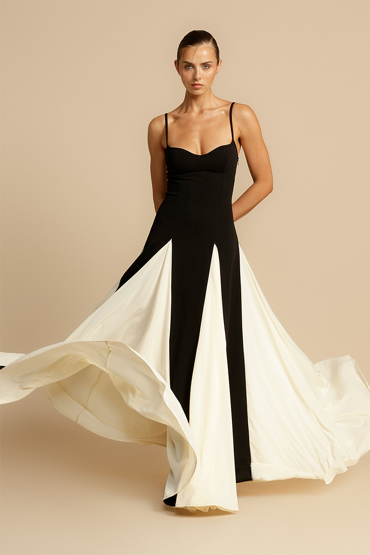 Sapphire | Long strap dress