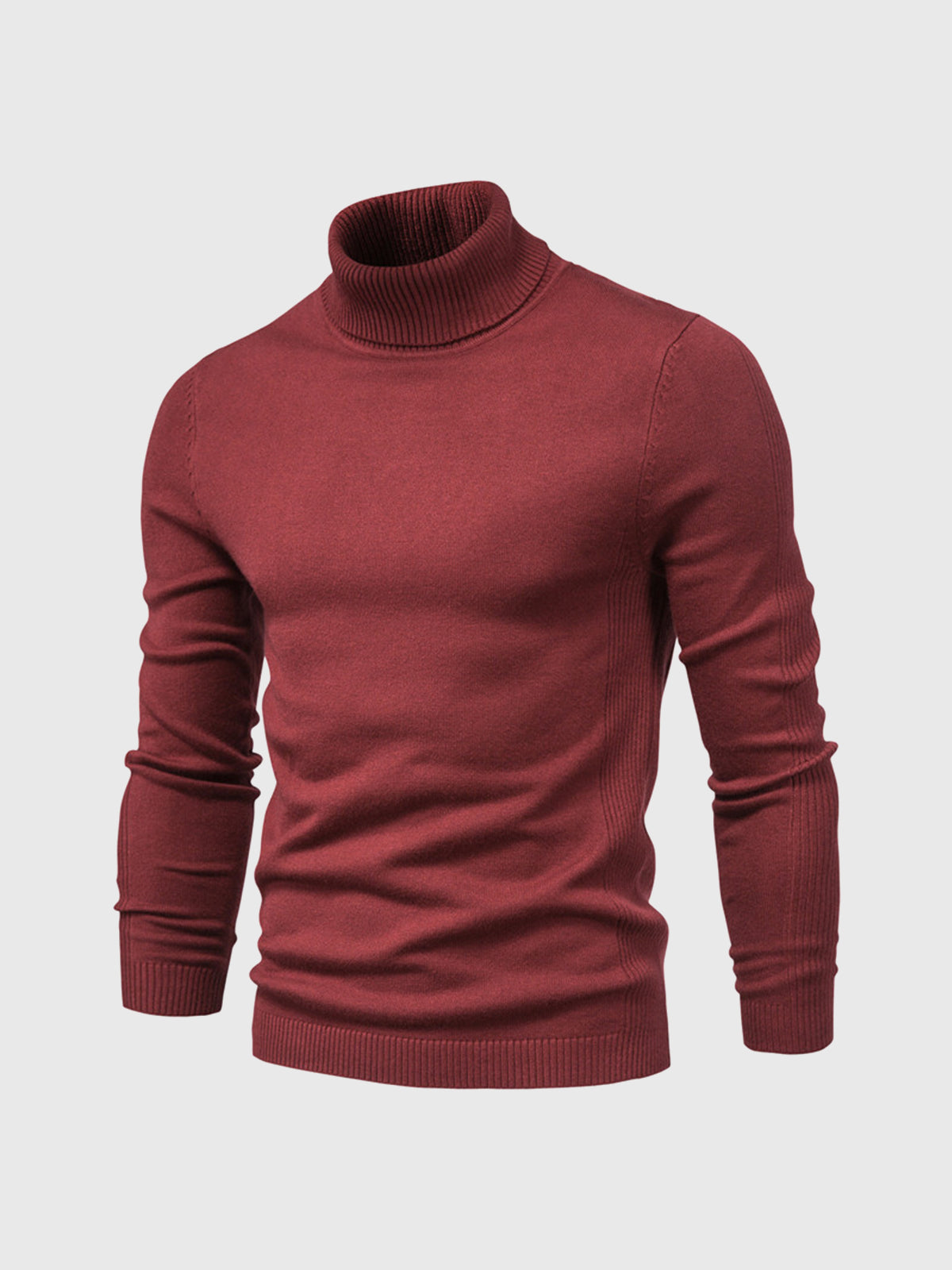 Men's Washable Turtleneck Sweater