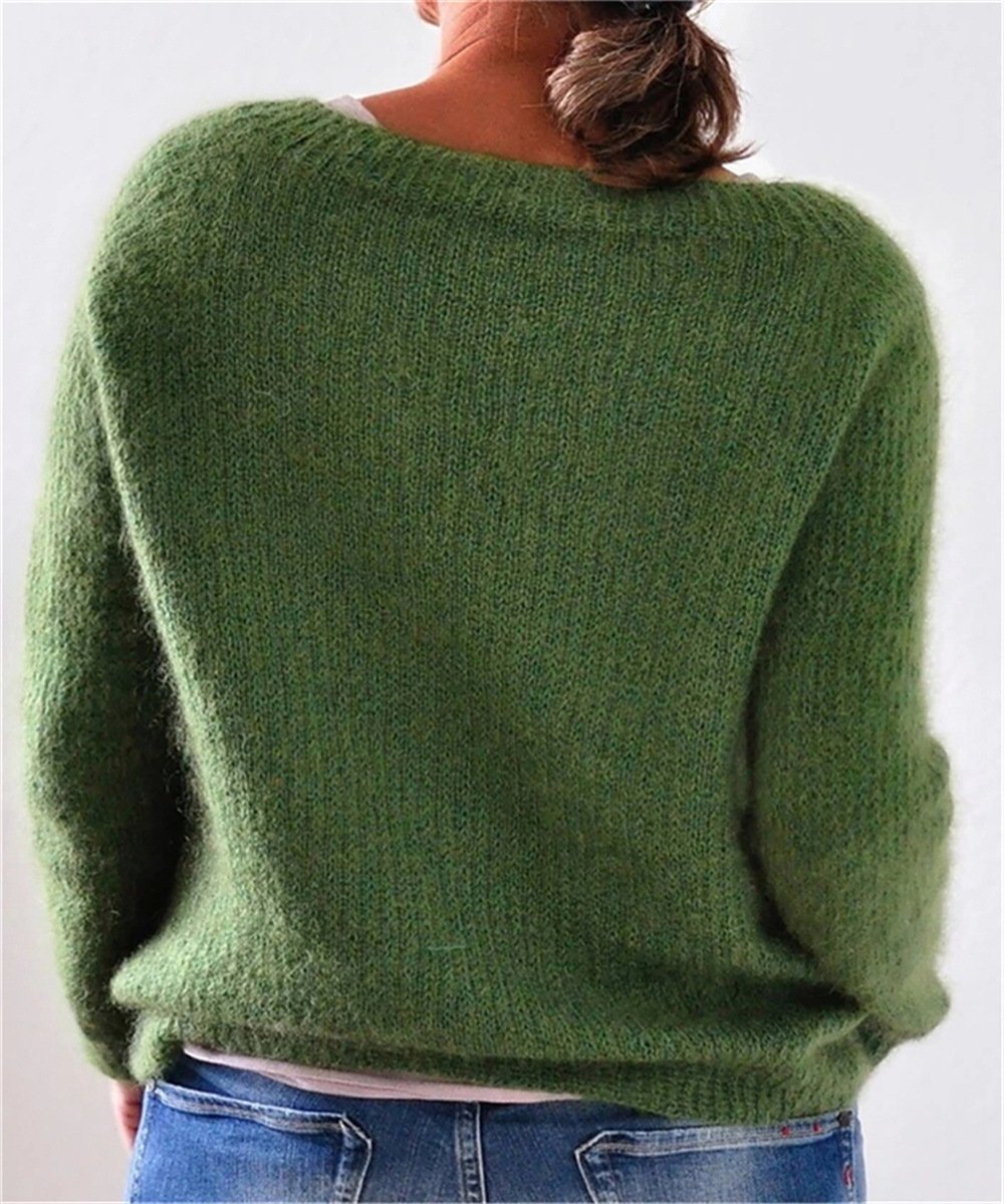 Women's Botanical Pattern Sweatshirt