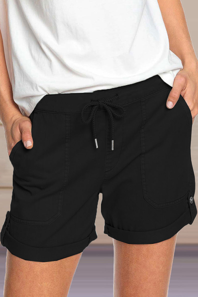 Piper | Comfortable Women's Summer Shorts with Adjustable Waist Drawstring