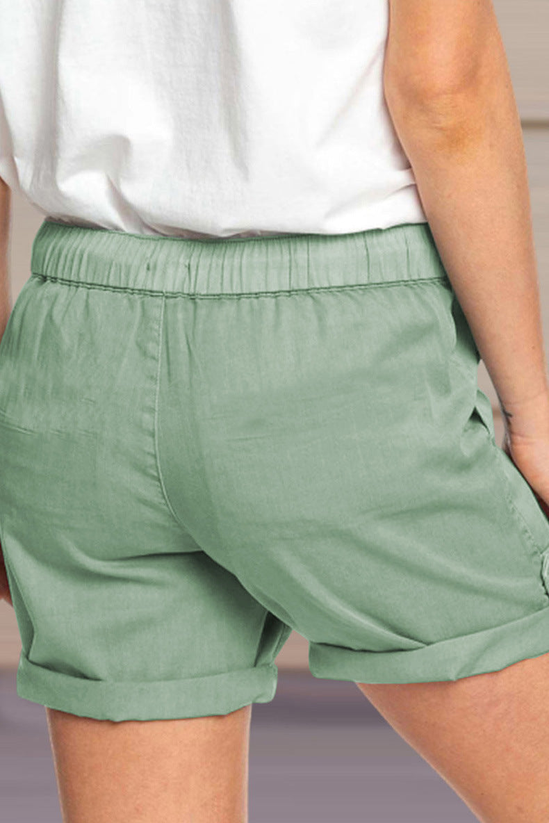 Piper | Comfortable Women's Summer Shorts with Adjustable Waist Drawstring