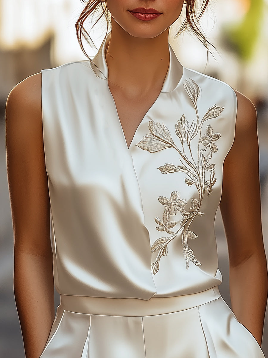 Mackenzie | Chic Stitched Shawl Top