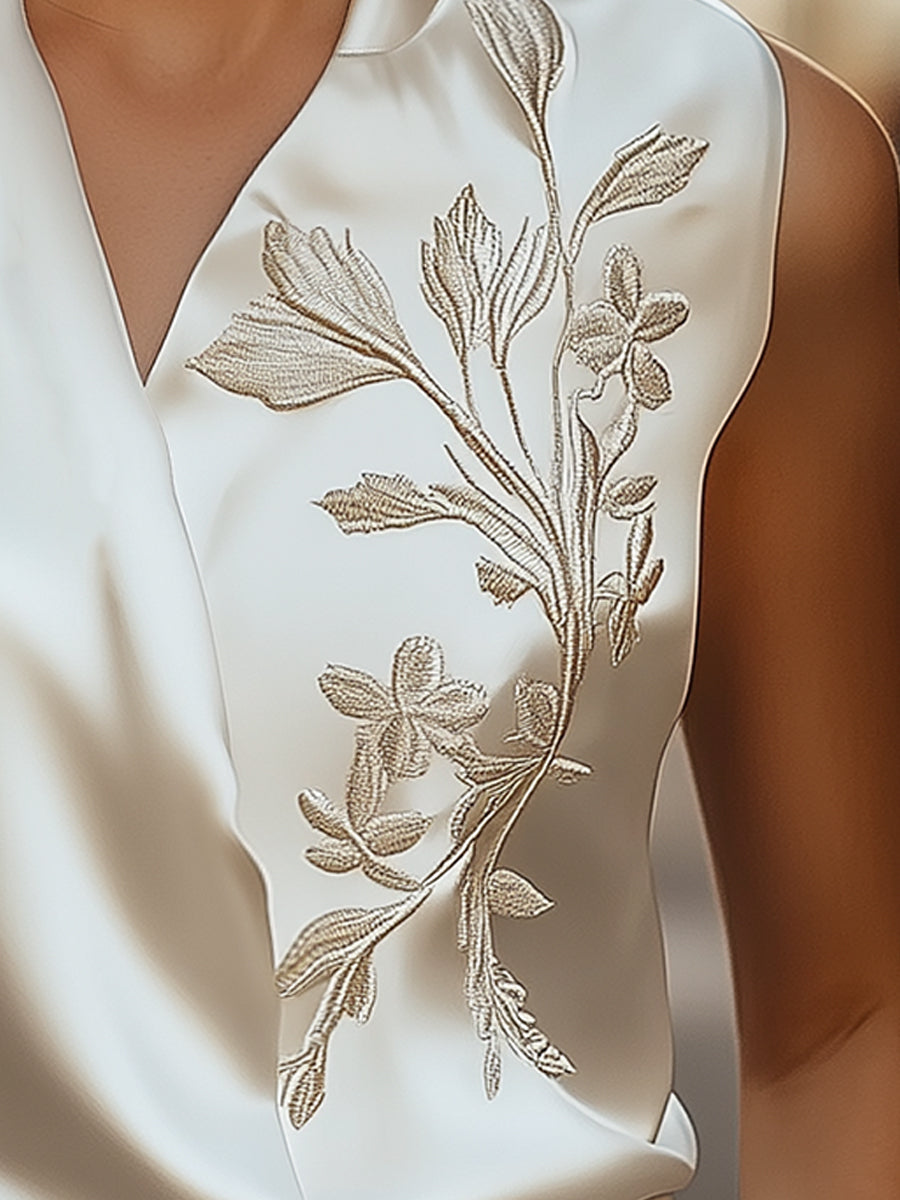 Mackenzie | Chic Stitched Shawl Top