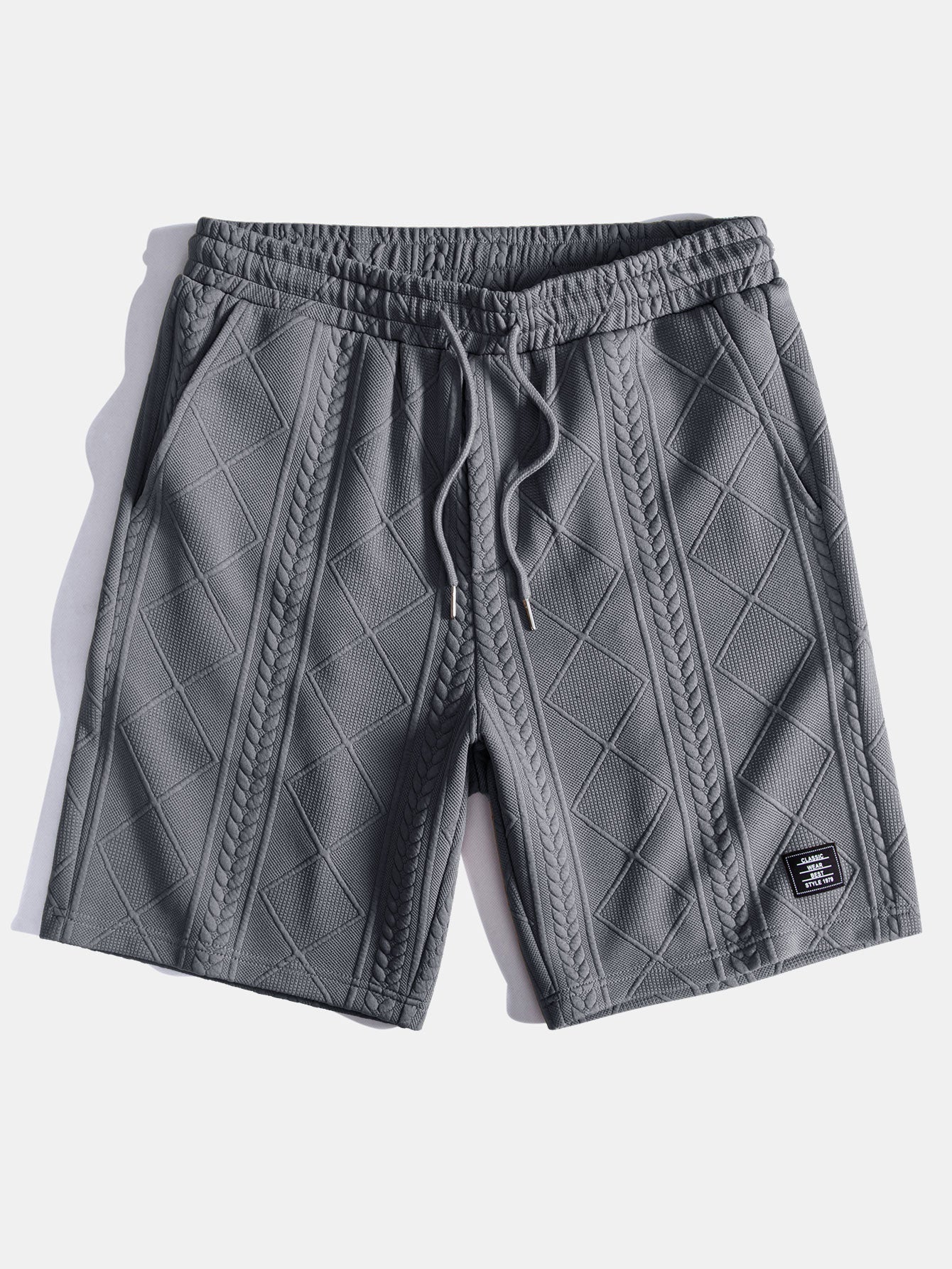 Harrison | Men's Geometric 2 Piece T-Shirt & Shorts Set