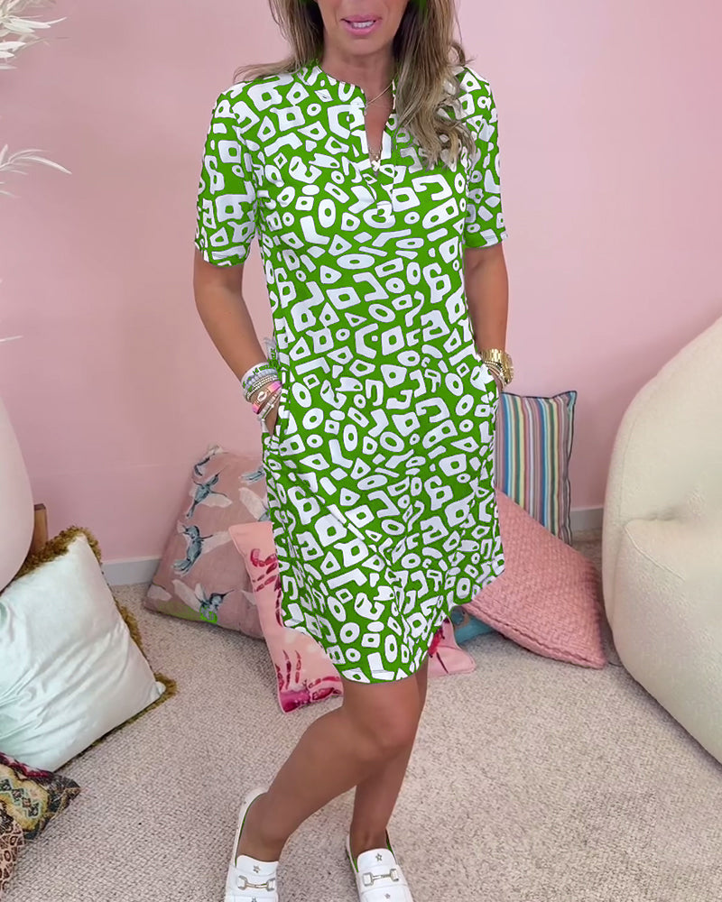 Chloe | Elegant V-Neck Dress for Women