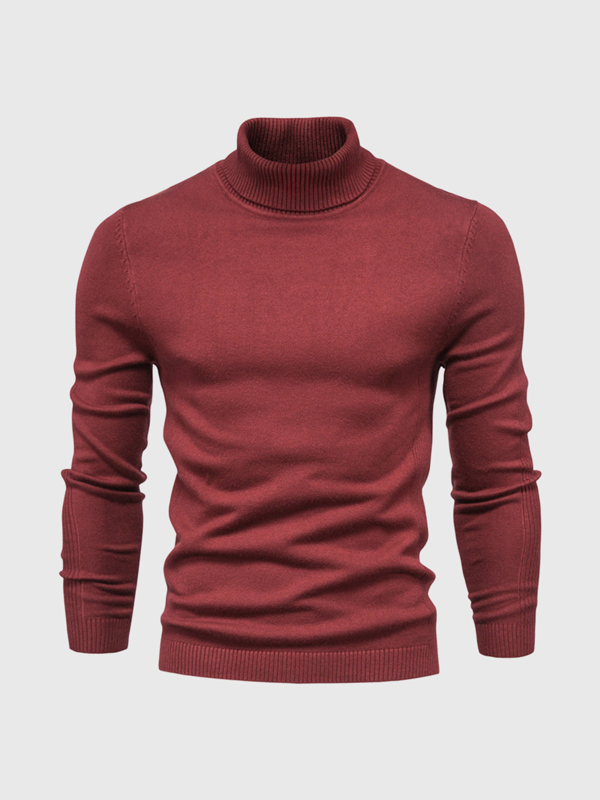 Men's Washable Turtleneck Sweater