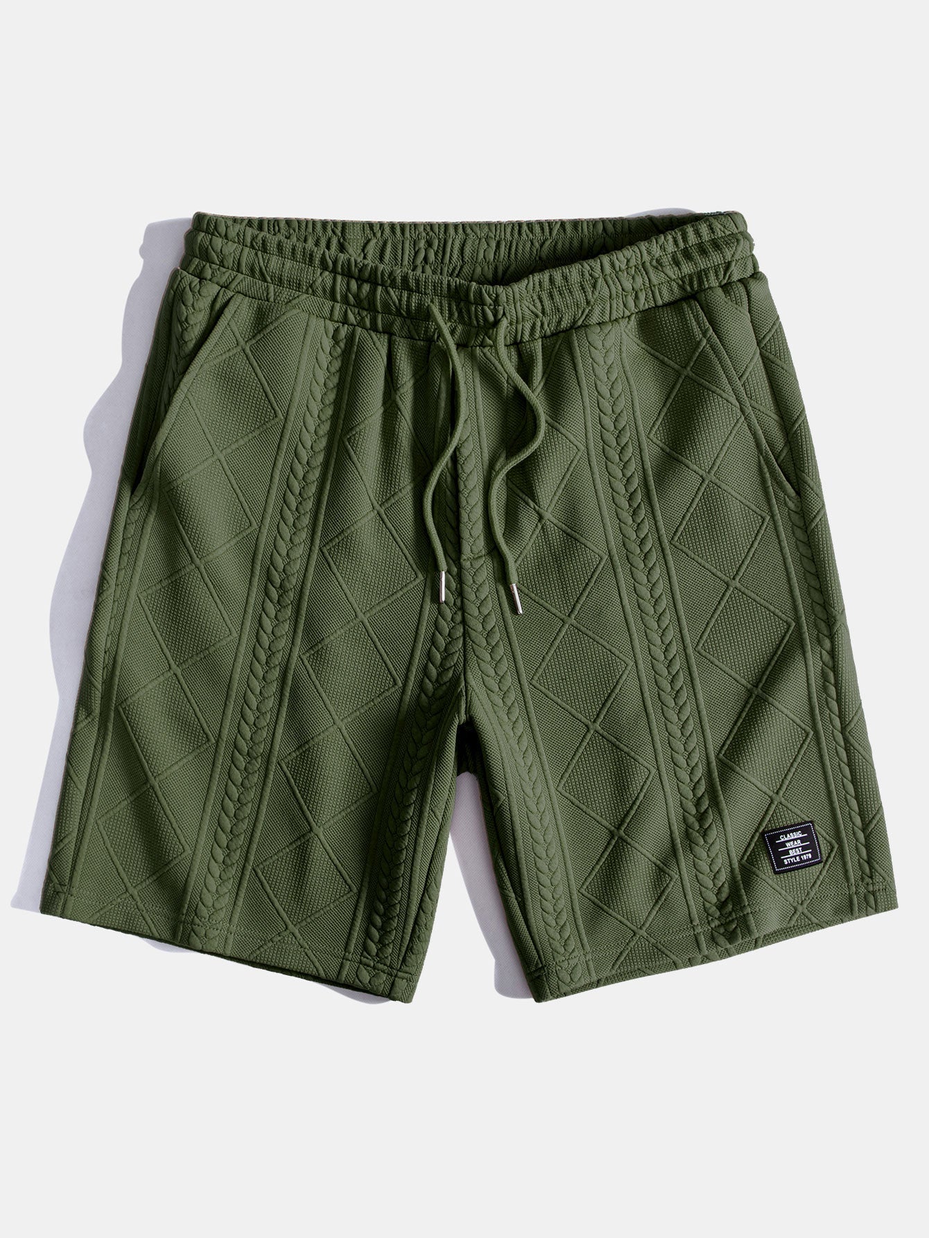 Harrison | Men's Geometric 2 Piece T-Shirt & Shorts Set