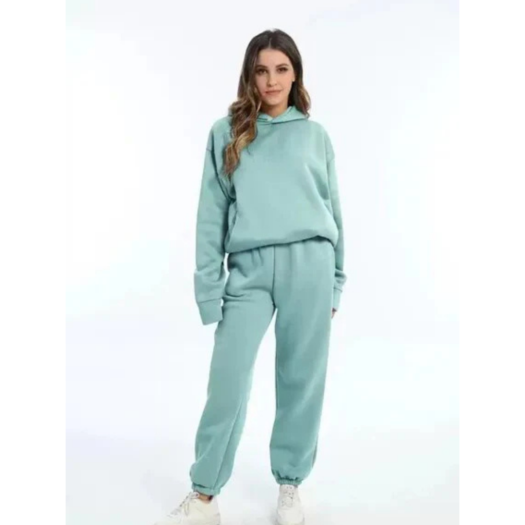 Women's Plus Size Casual Two-Piece Set