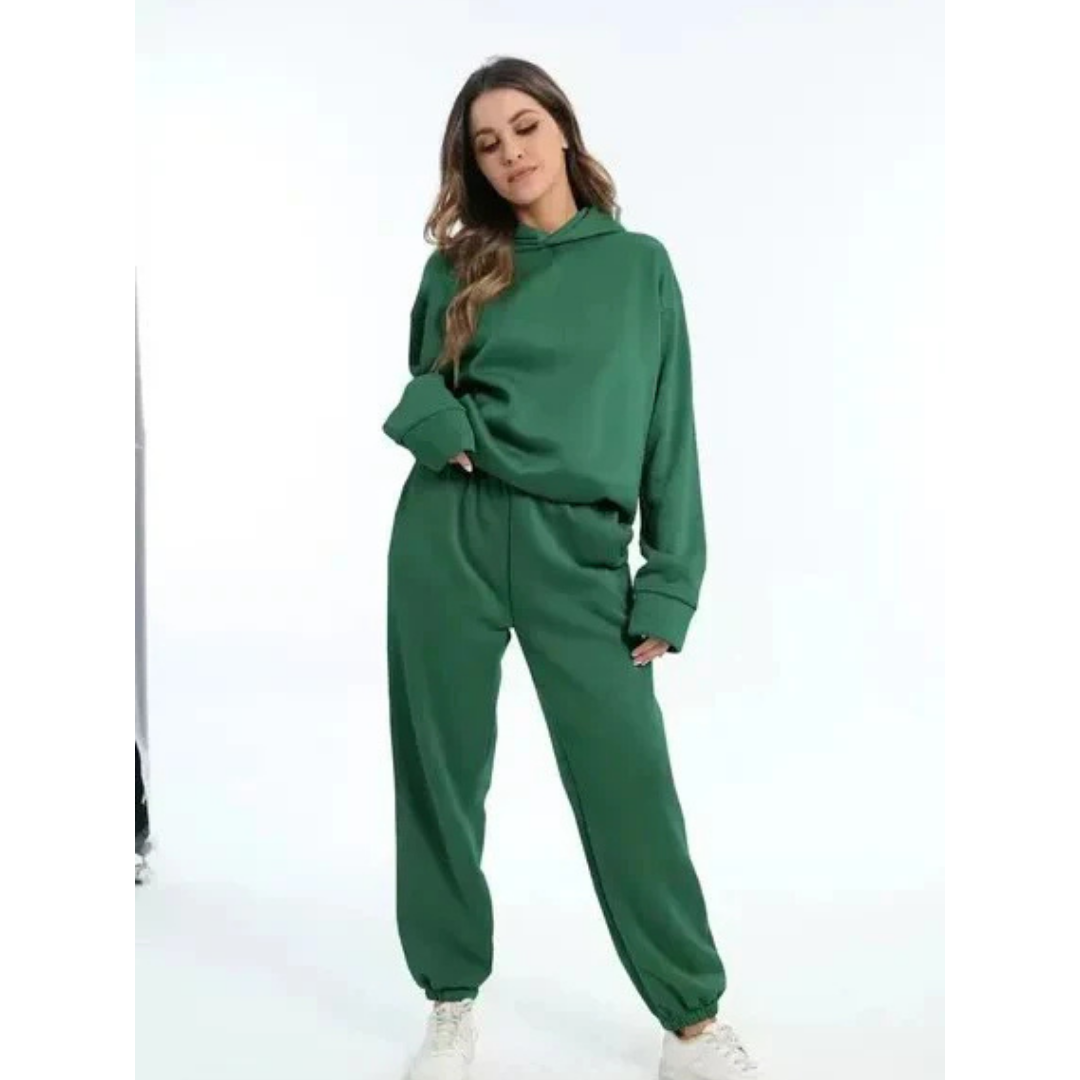 Women's Plus Size Casual Two-Piece Set