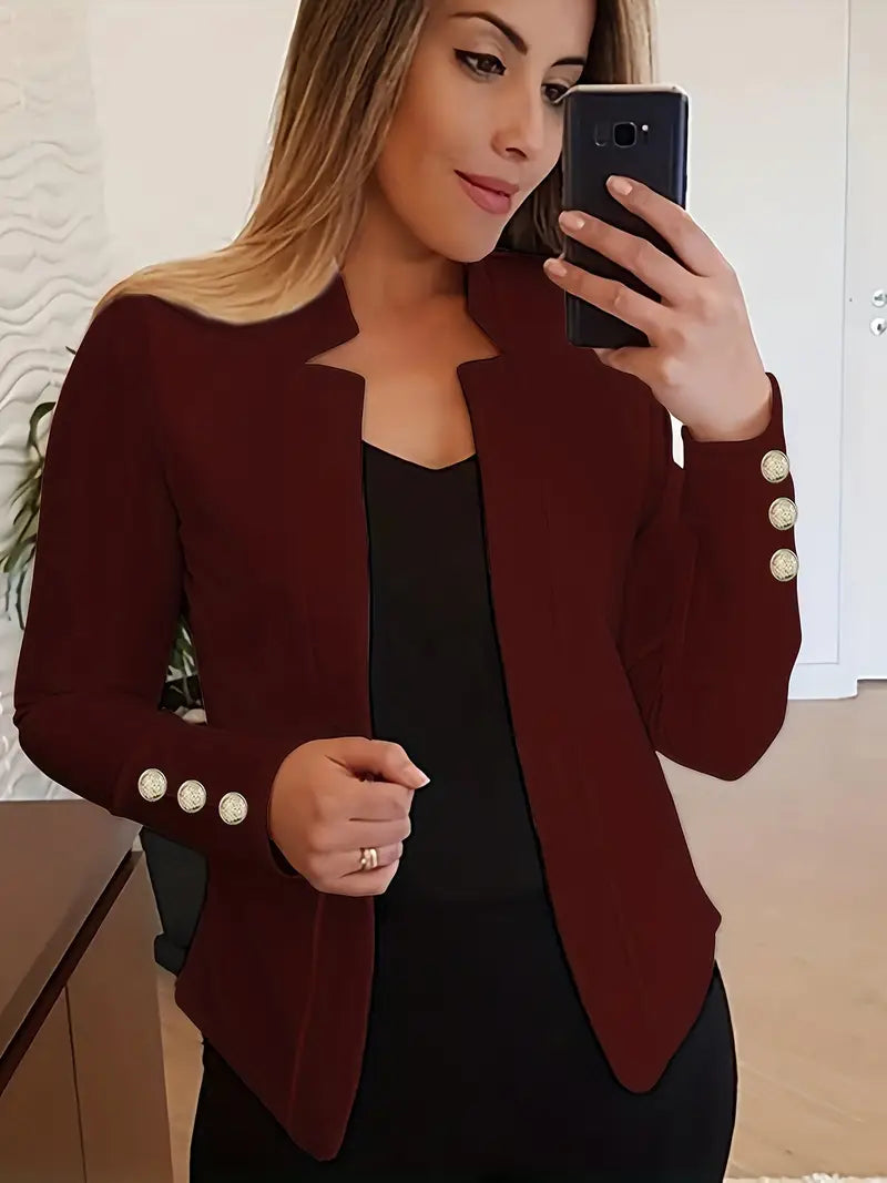 Tahlia | Office Buttoned Casual Blazer