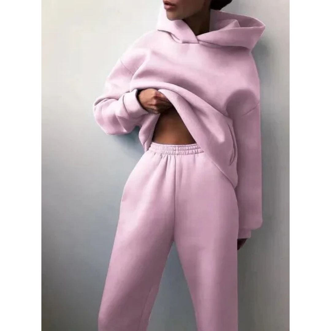 Women's Plus Size Casual Two-Piece Set