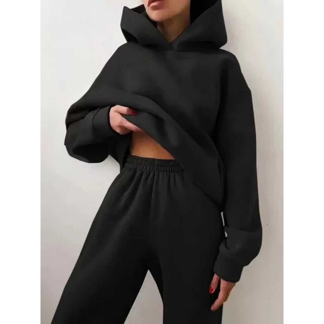Women's Plus Size Casual Two-Piece Set