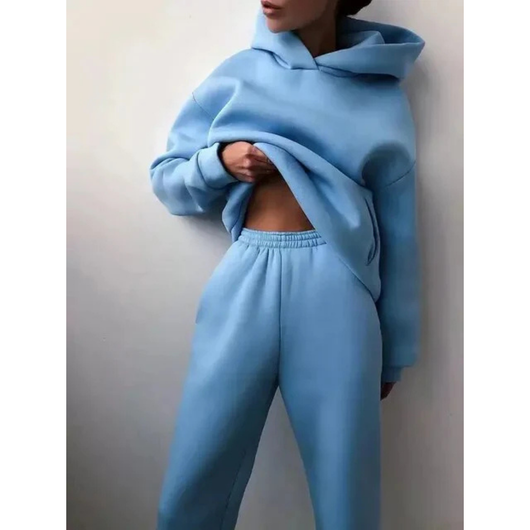 Women's Plus Size Casual Two-Piece Set