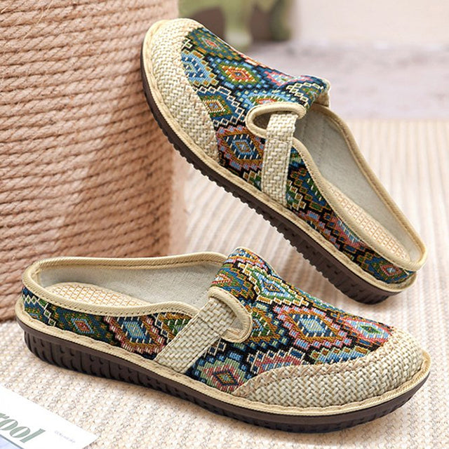Ruby | Ethnic Style Women's Orthopedic Comfort Slippers