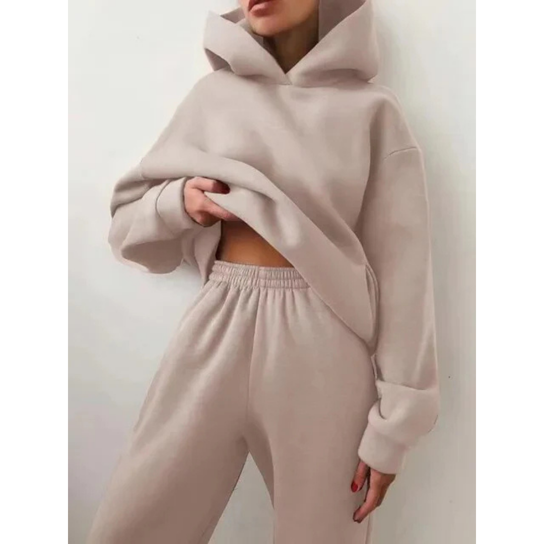 Women's Plus Size Casual Two-Piece Set