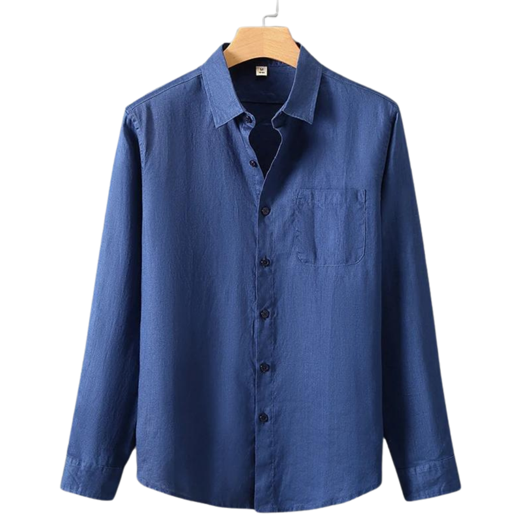 Caleb | Premium Men's Soft Linen Casual Shirt