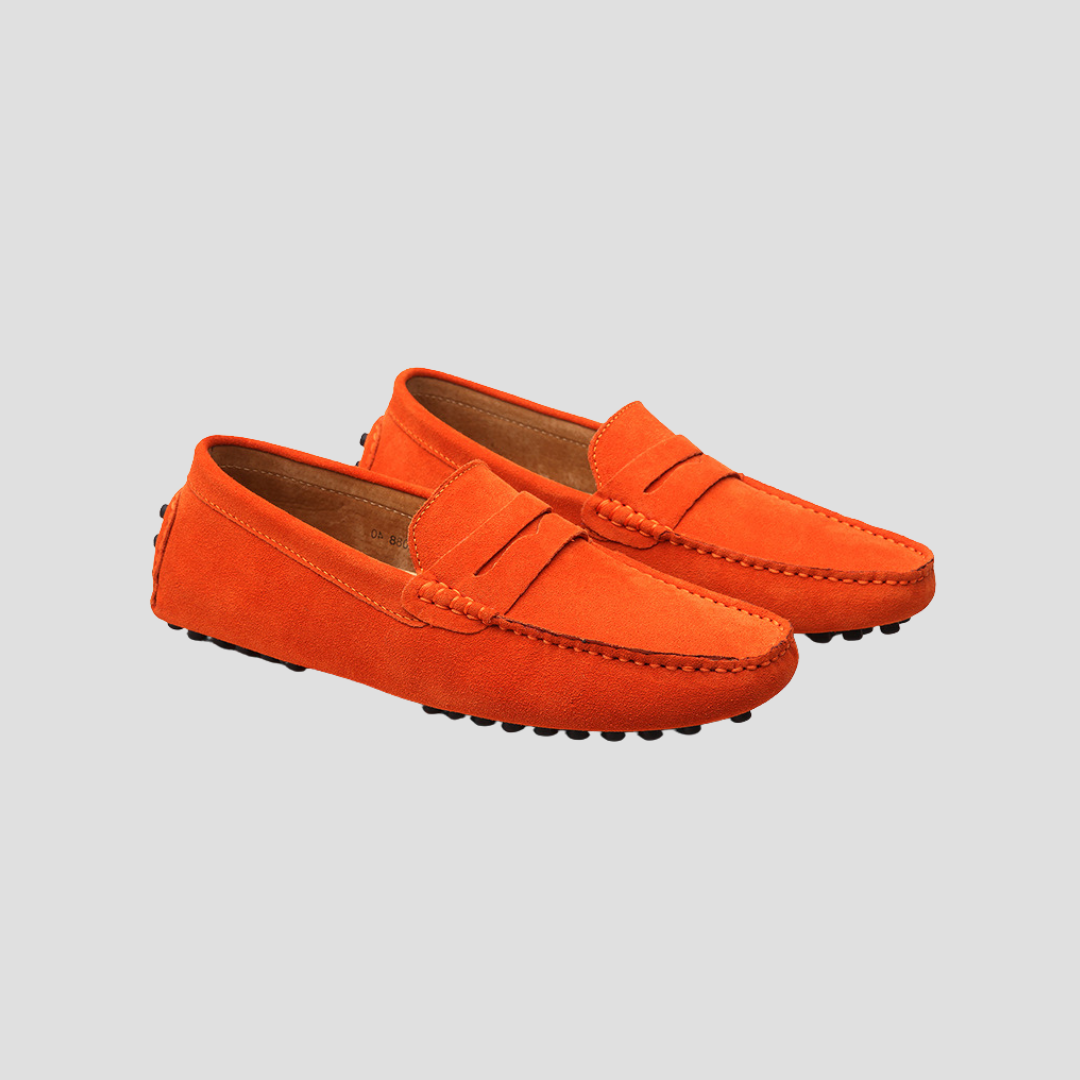 Ethan | Men's Cowhide Driving Loafers