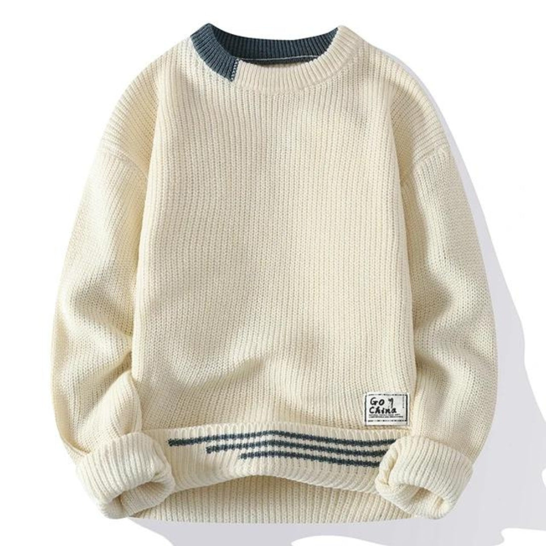 Men's Soft Knit Sweater Premium