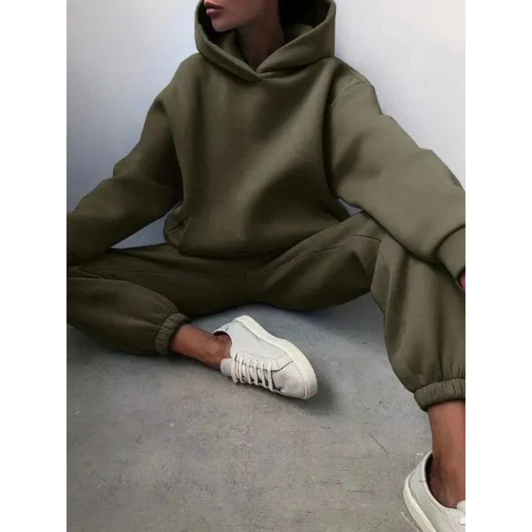 Women's Plus Size Casual Two-Piece Set