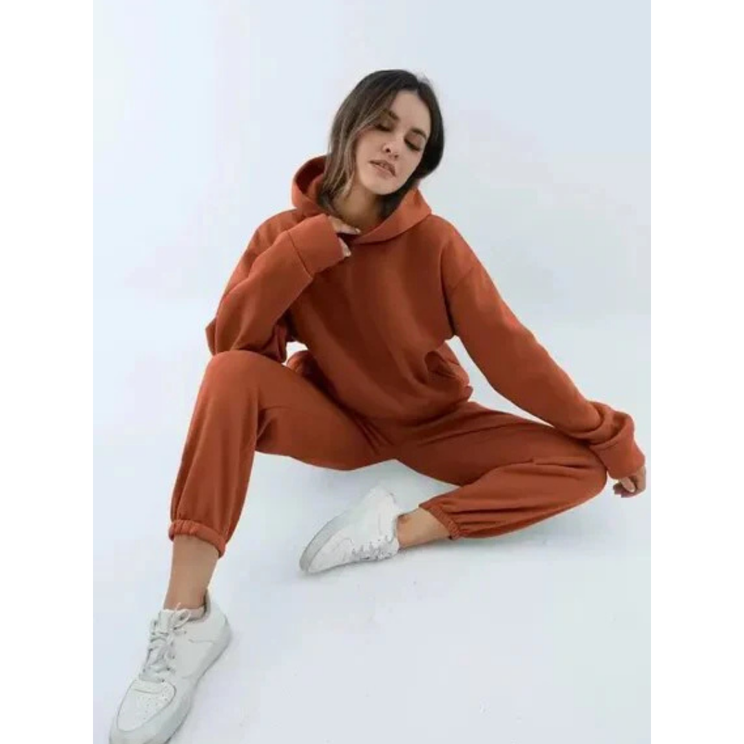 Women's Plus Size Casual Two-Piece Set