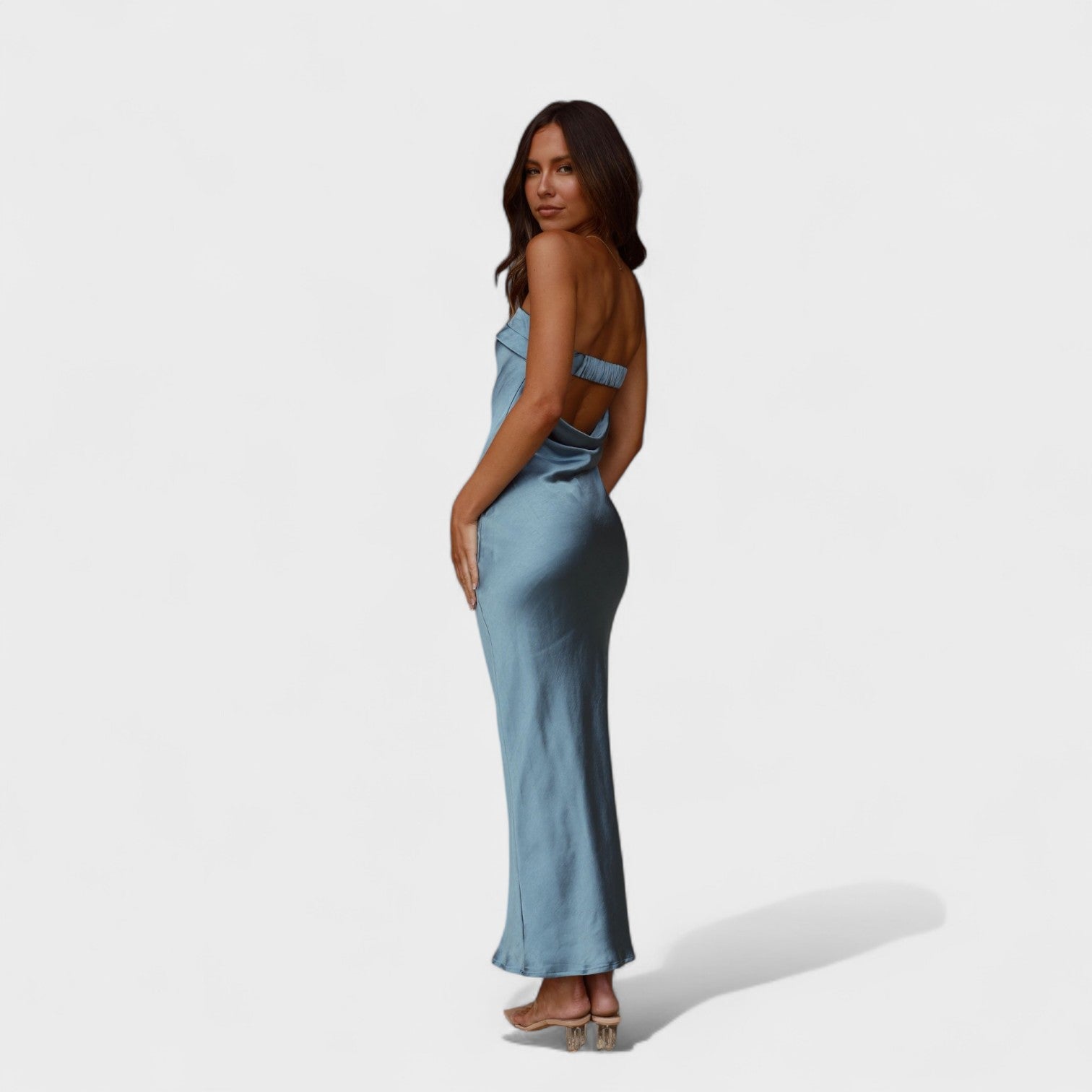 Elegant Satin Cocktail Dress