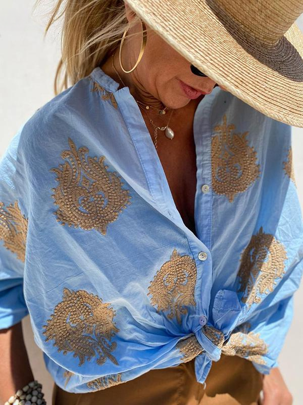 Amelia | Blouse with Intricate Detail Design