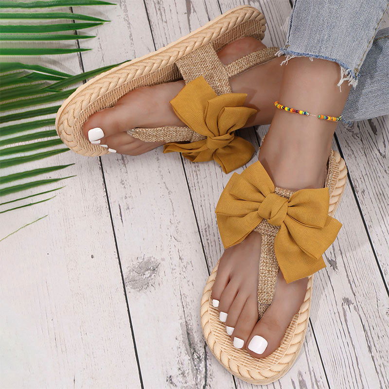 Lily | Women's Orthopedic Slippers with Bow Comfort