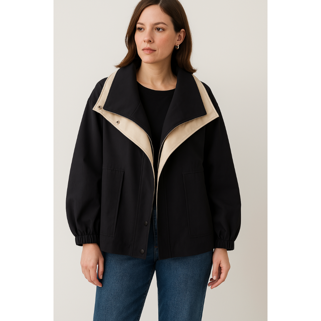 Harper - Trendy Hooded Waterproof Coat