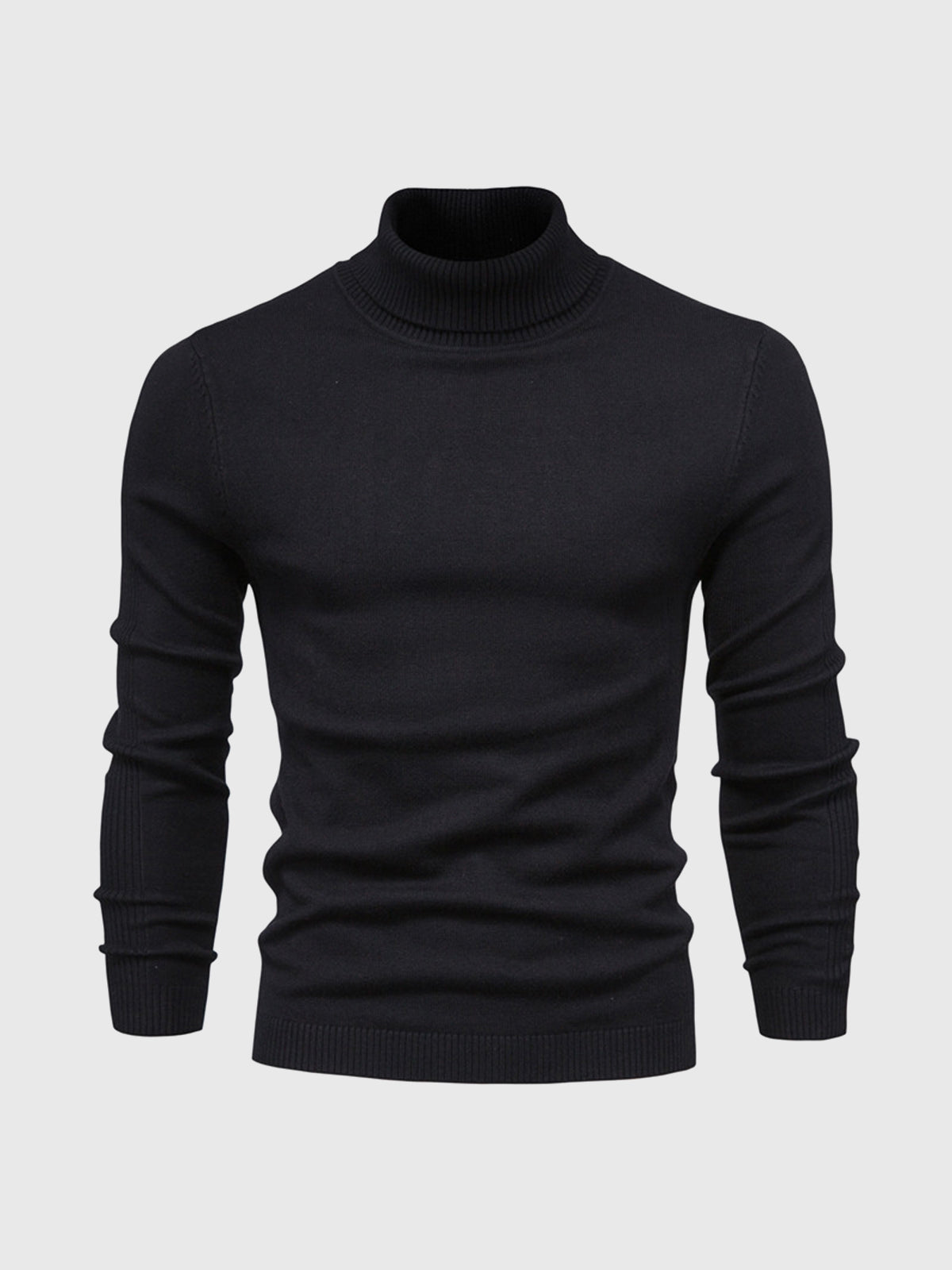 Men's Washable Turtleneck Sweater