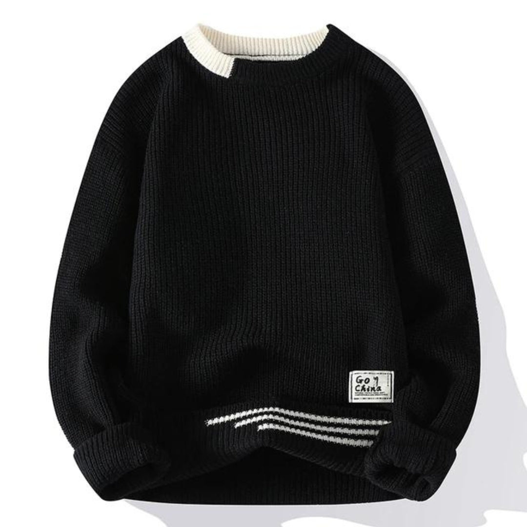 Men's Soft Knit Sweater Premium