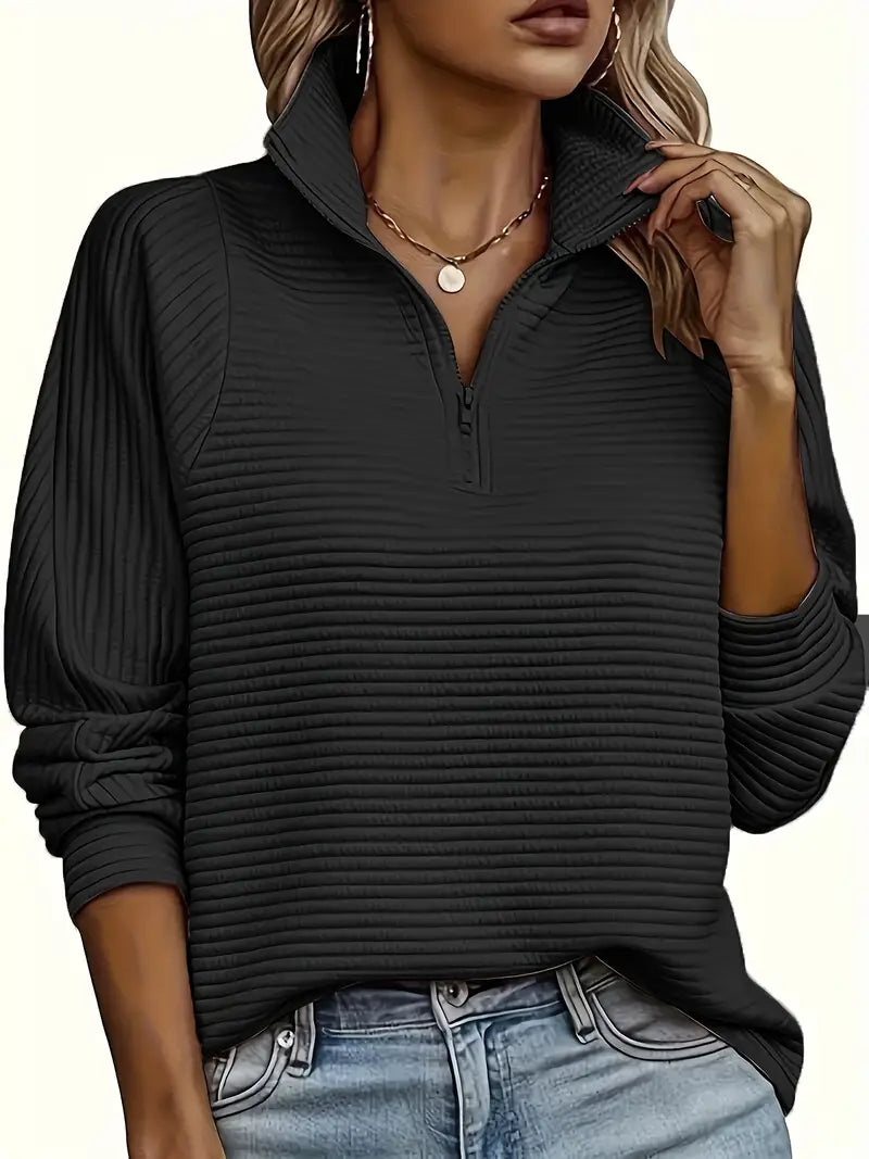 Autumn Zipper Warm Sweater