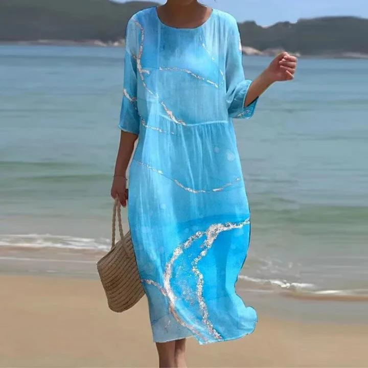 Miranda | Elegant Floral Maxi Gown