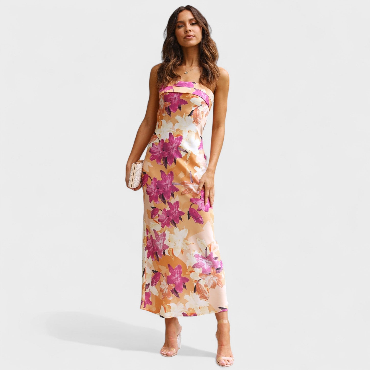Elegant Satin Cocktail Dress