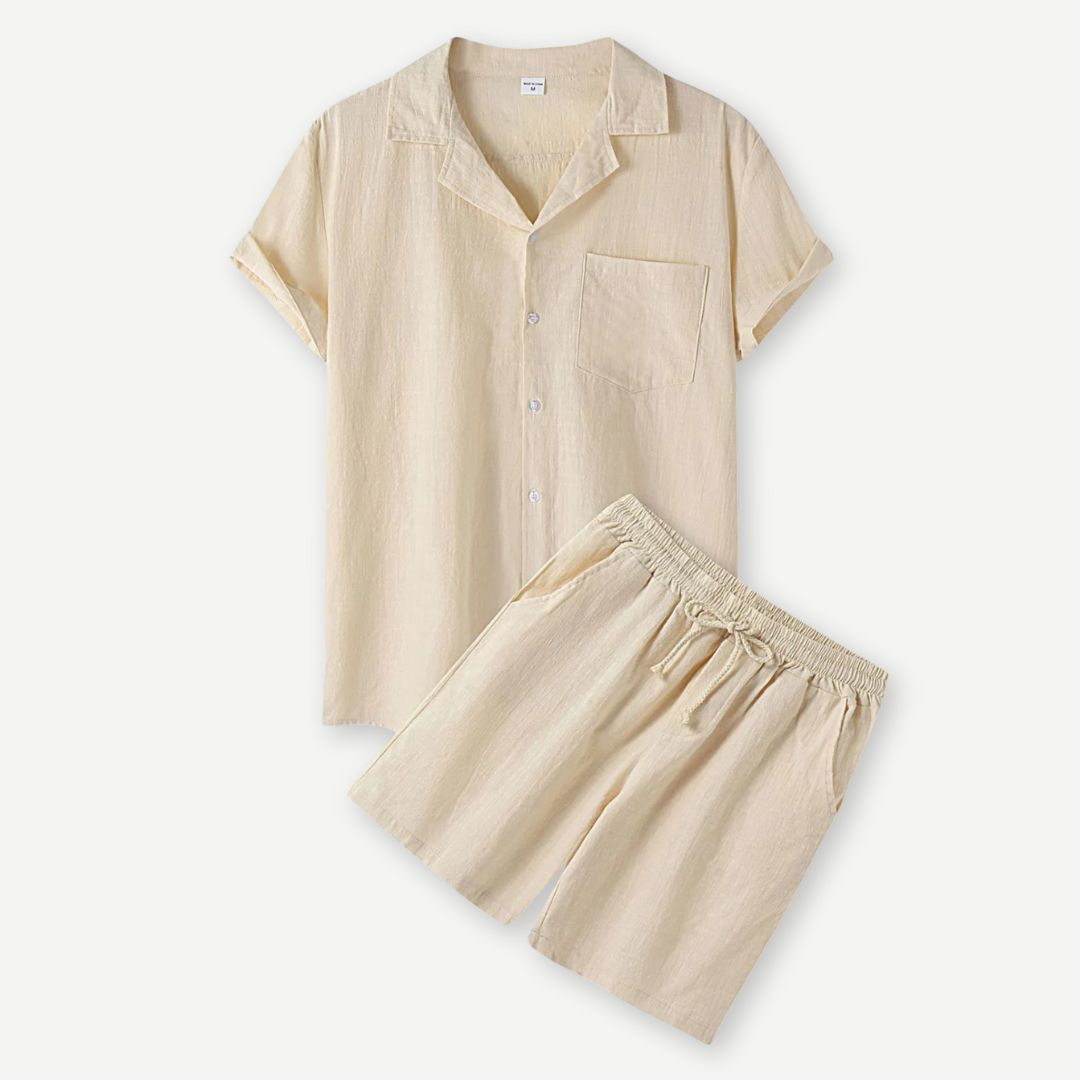 Mason | Men's Linen 2 Piece Set Outfit