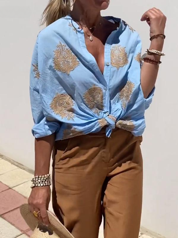 Amelia | Blouse with Intricate Detail Design