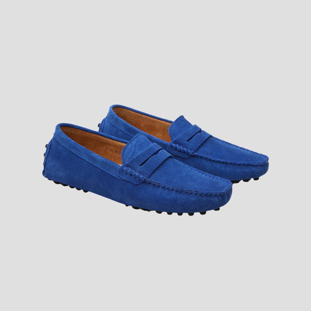 Ethan | Men's Cowhide Driving Loafers