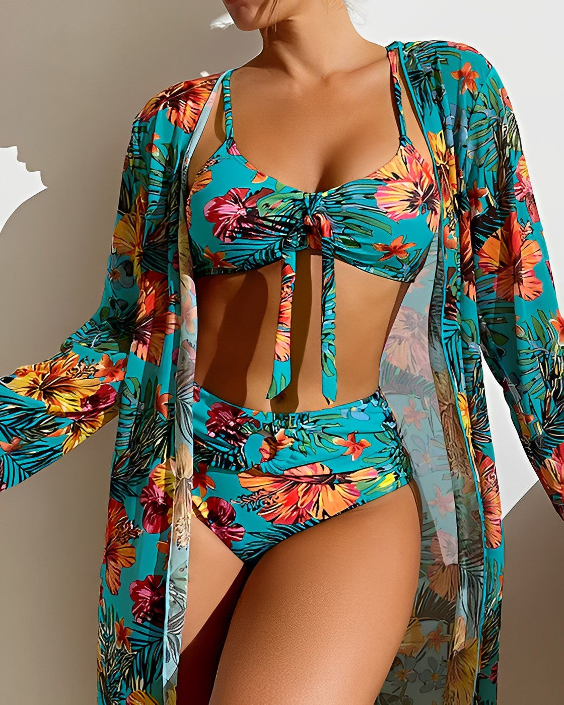 Sienna | Women's Adjustable Top High Waist Bikini