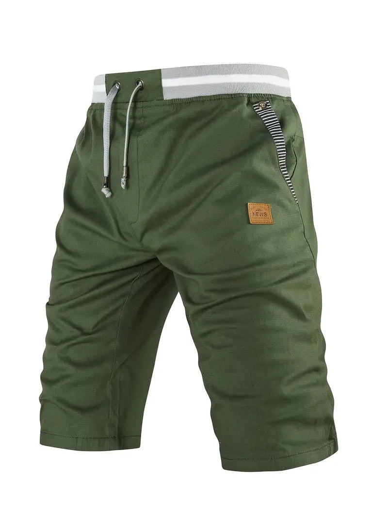 Dan | Men's Cotton Linen Spring/Summer Shorts