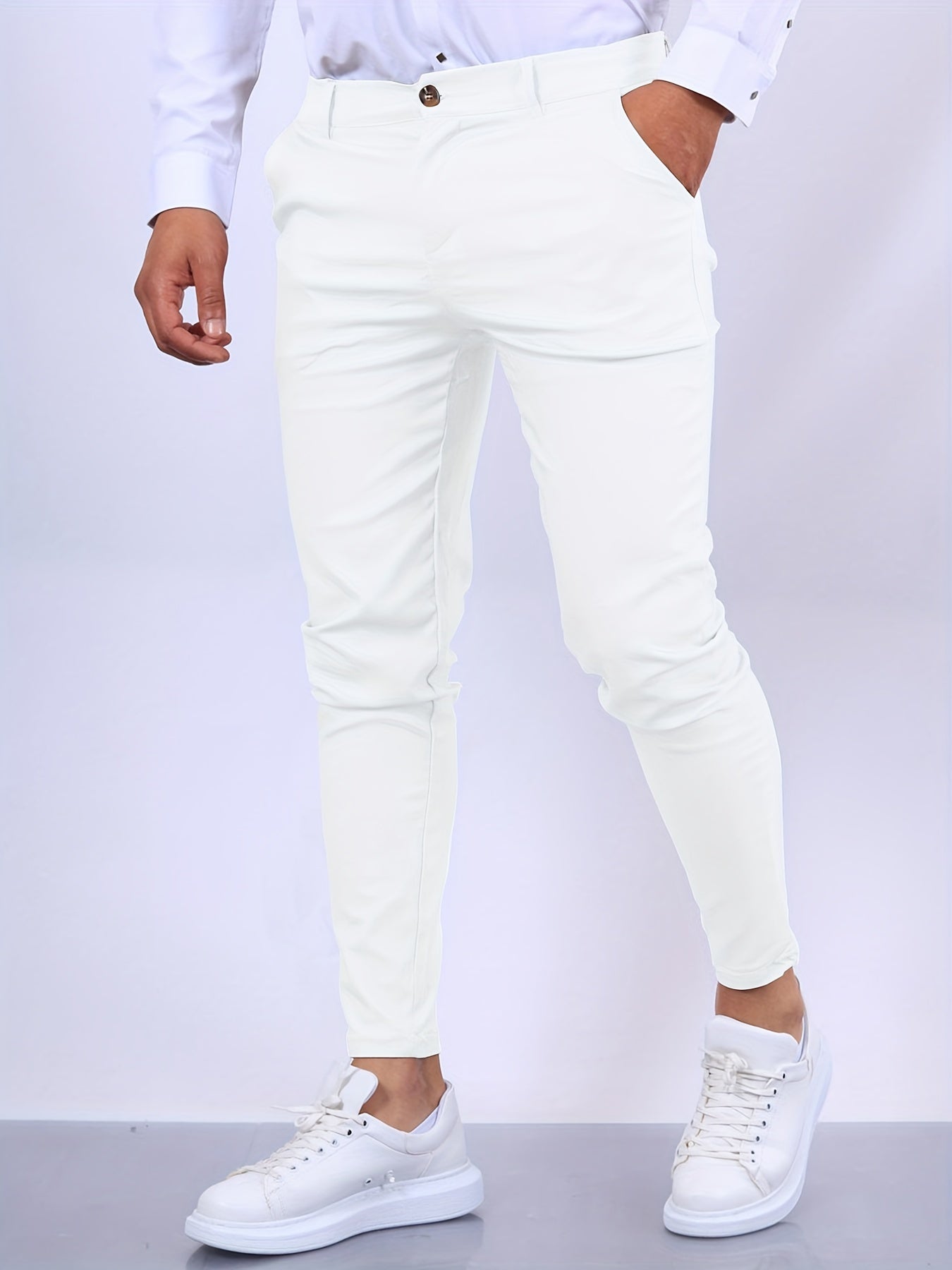 Jonas | Slim Fit Modern Men’s Trousers