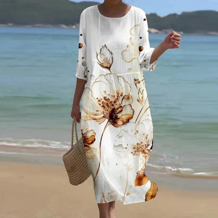 Miranda | Elegant Floral Maxi Gown