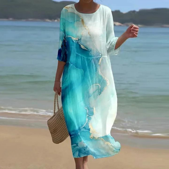 Miranda | Elegant Floral Maxi Gown