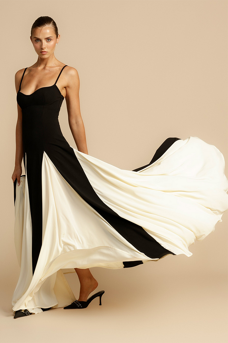 Sapphire | Long strap dress