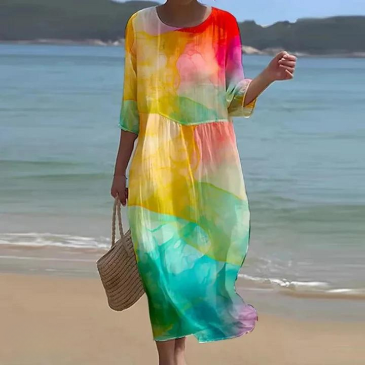 Miranda | Elegant Floral Maxi Gown