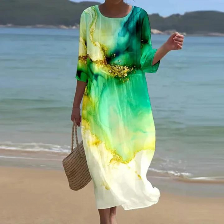 Miranda | Elegant Floral Maxi Gown